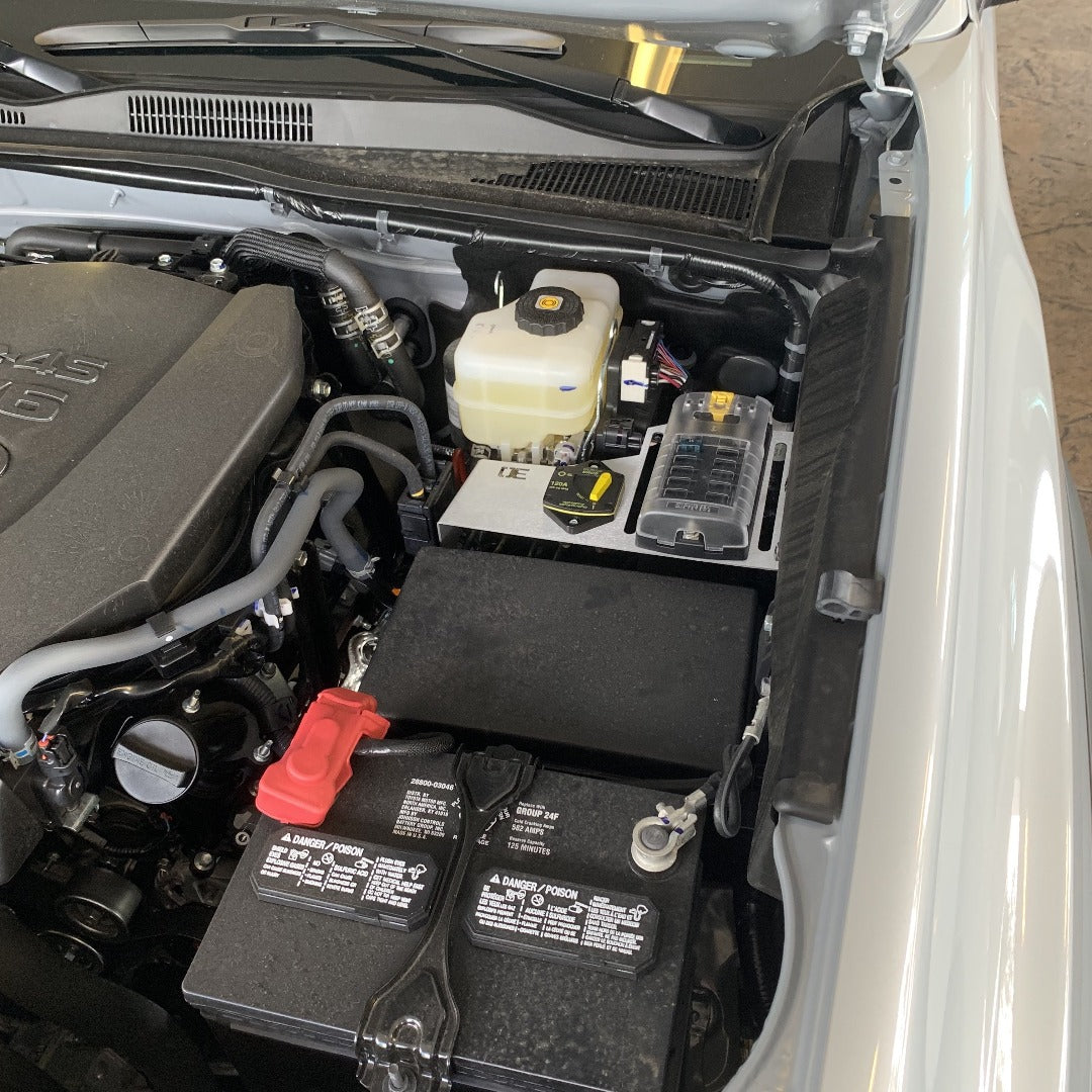 Staffa Supporto Blocco Fusibili Ausiliario Per Toyota Tacoma 2016-2019 - Alluminio Resistente Per Impianto Elettrico