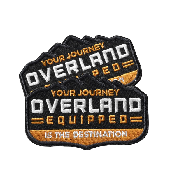 Overland Equipped patch your journey
