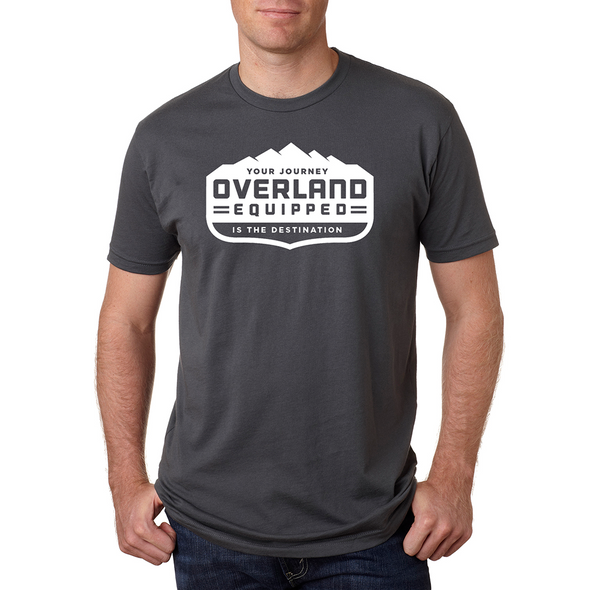Overland Equipped t-shirt grey comfortable